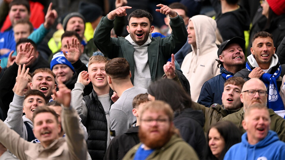 Cardiff City supporters
