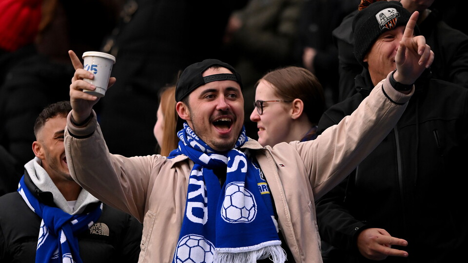 Cardiff City supporters