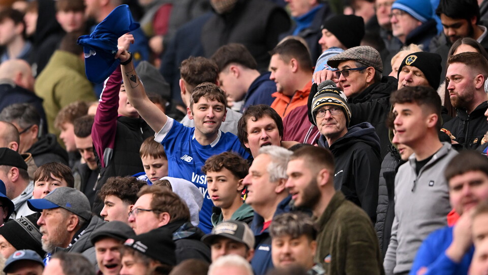 Cardiff City supporters