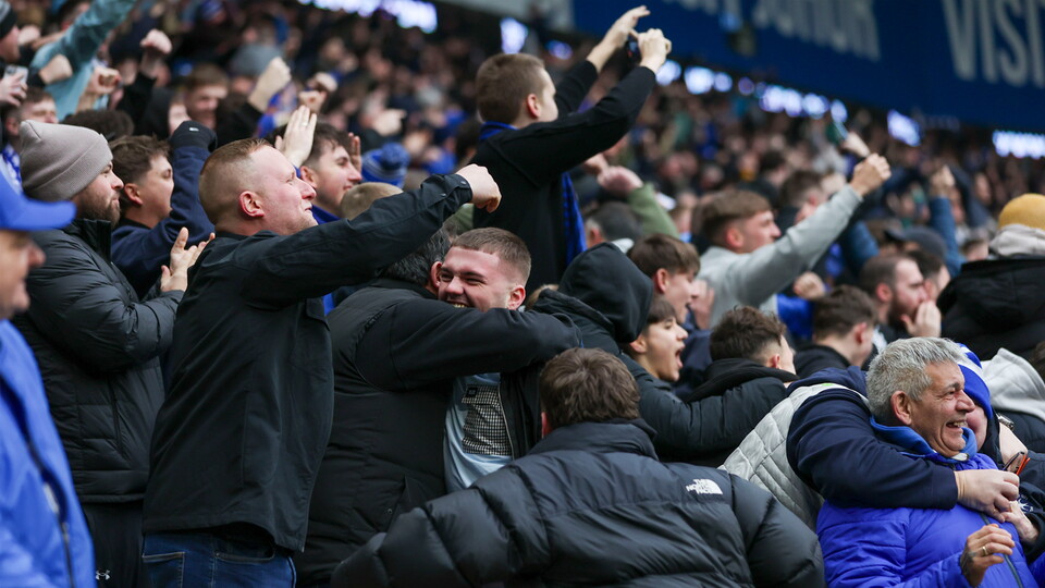 Cardiff City supporters