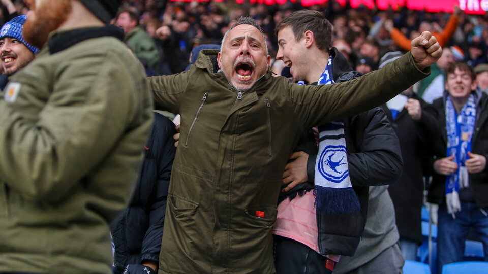 Cardiff City supporters