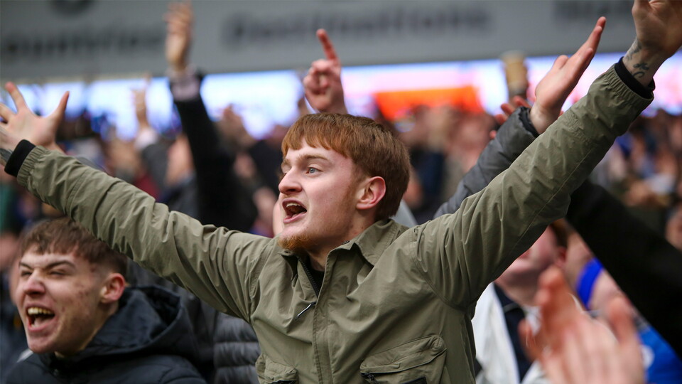 Cardiff City supporters