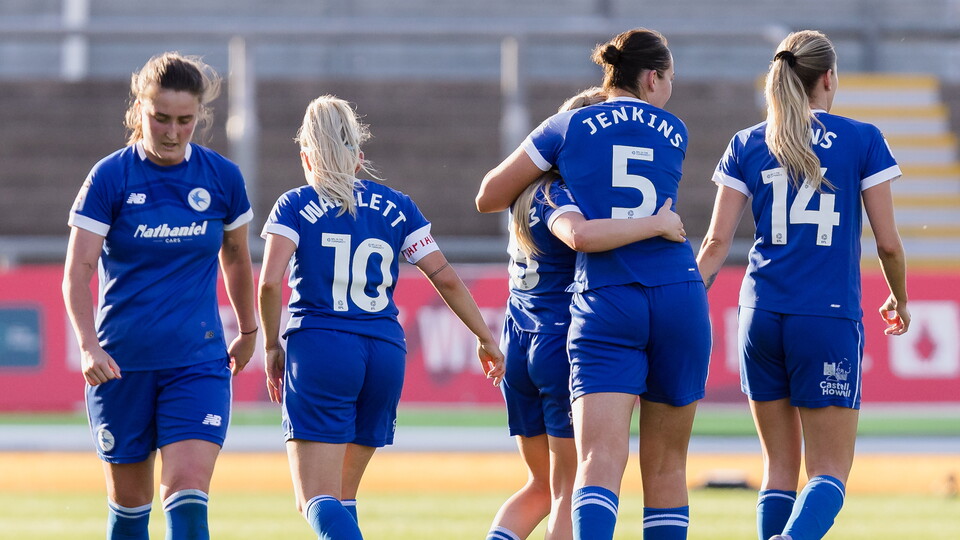 Cardiff City FC Women celebrate