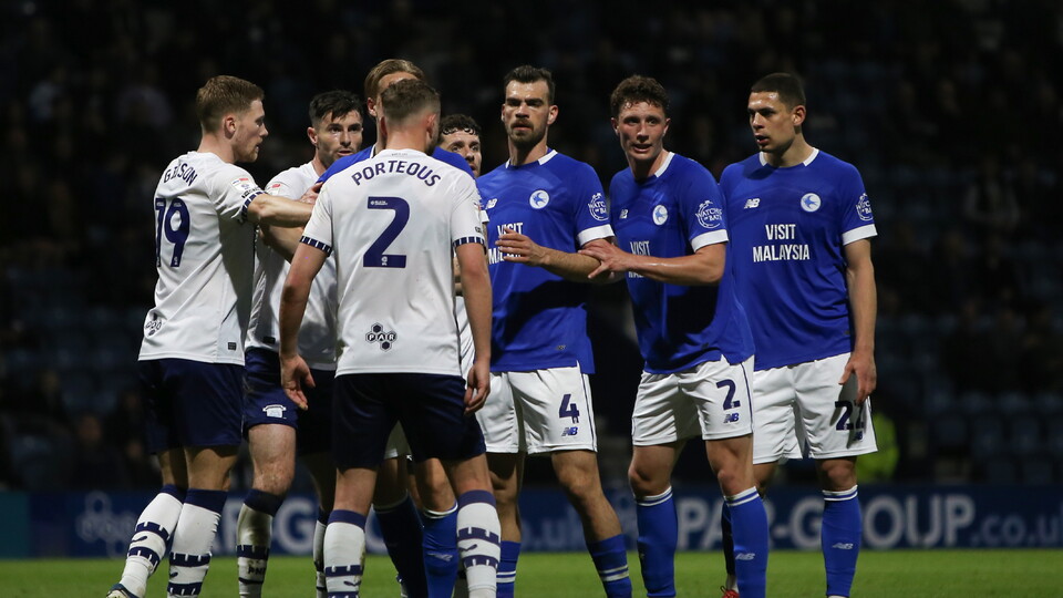 Cardiff City have an attacking corner