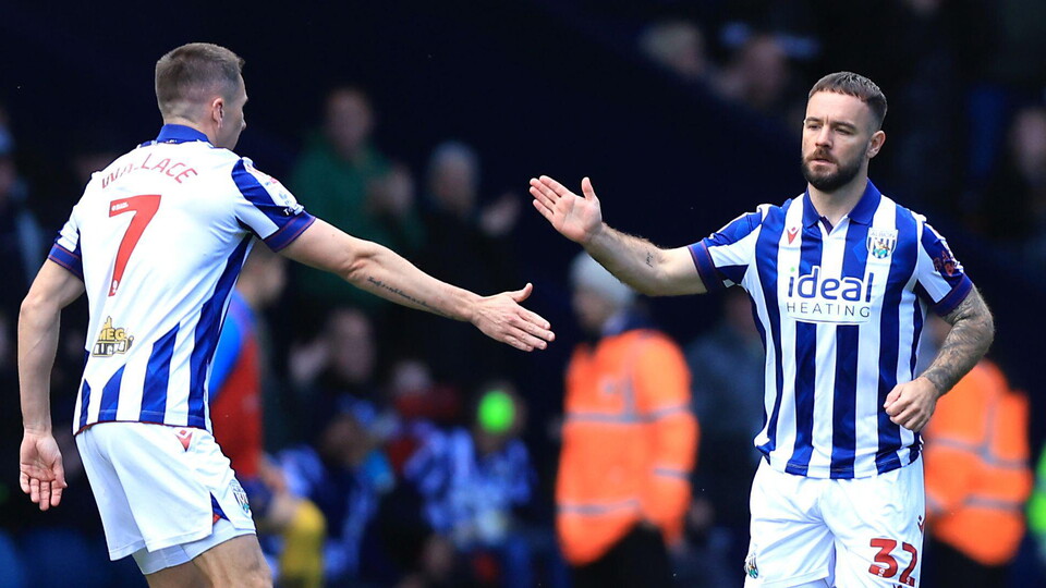 Jed Wallace and Adam Armstrong