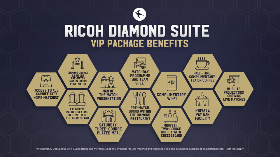 Ricoh Diamond Suite VIP Package