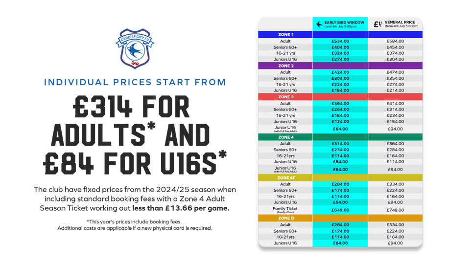 2025/26 Season Tickets
