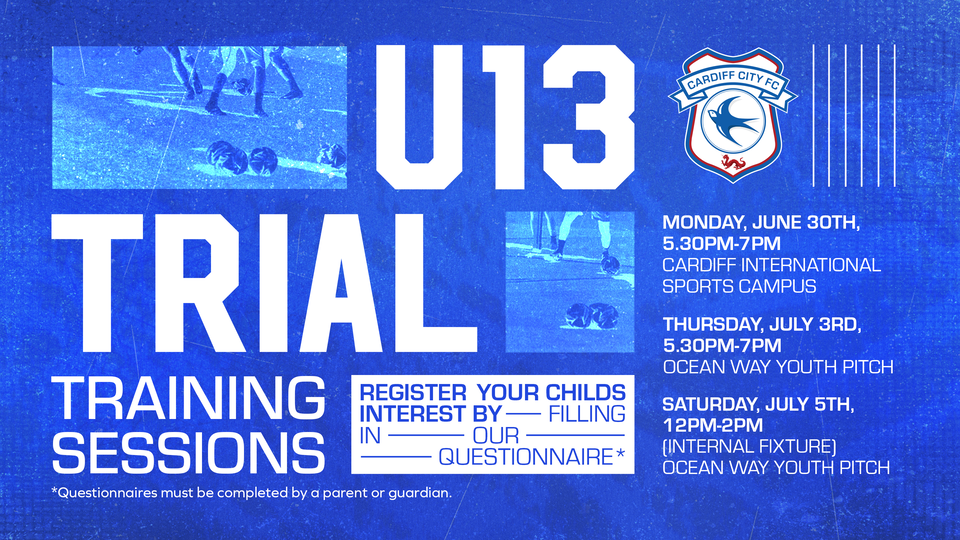 U13 Trial Training Sessions