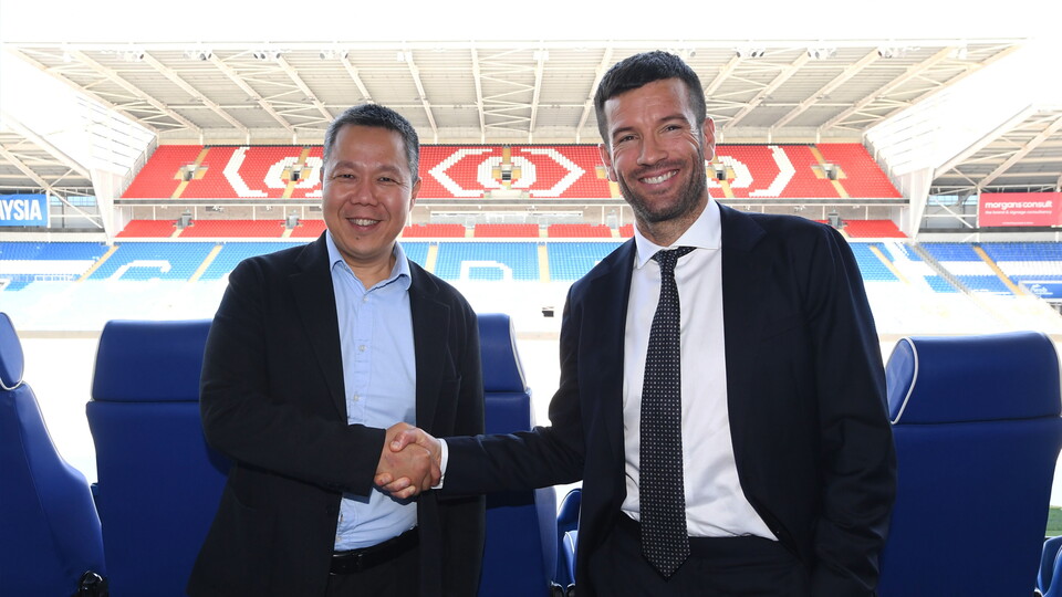 New City Head Coach, Brian Barry-Murphy, with CEO & Executive Director, Ken Choo...