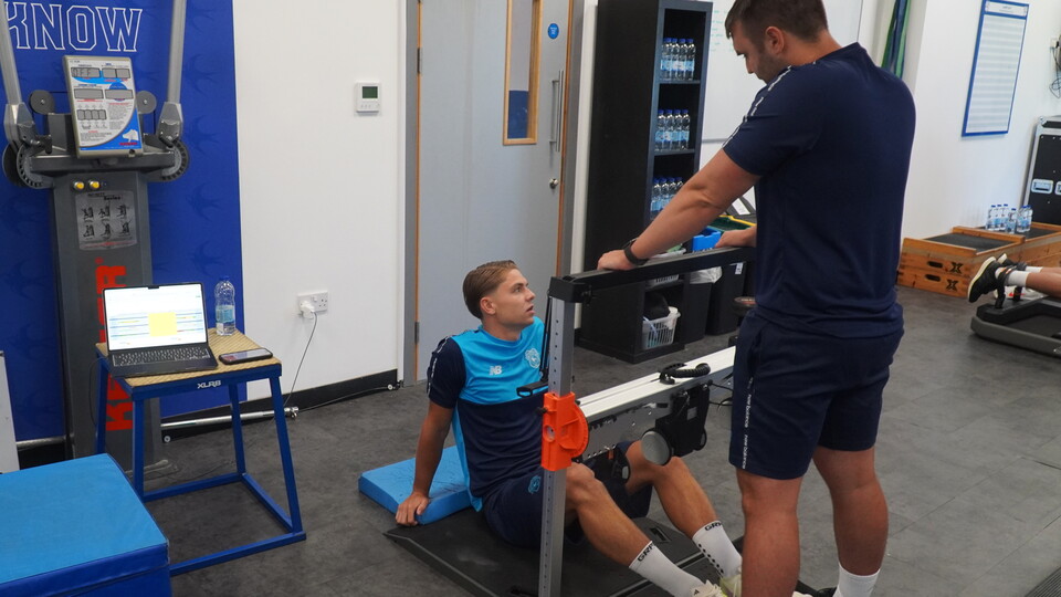 The Bluebirds go through pre-season testing...