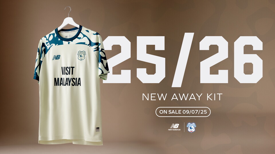 2025/26 Cardiff City away kit