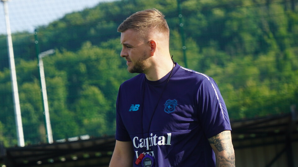 Iain Darbyshire in training