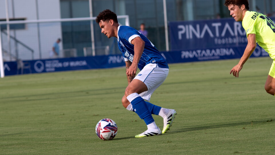Alex Robertson in action for Cardiff City Football Club