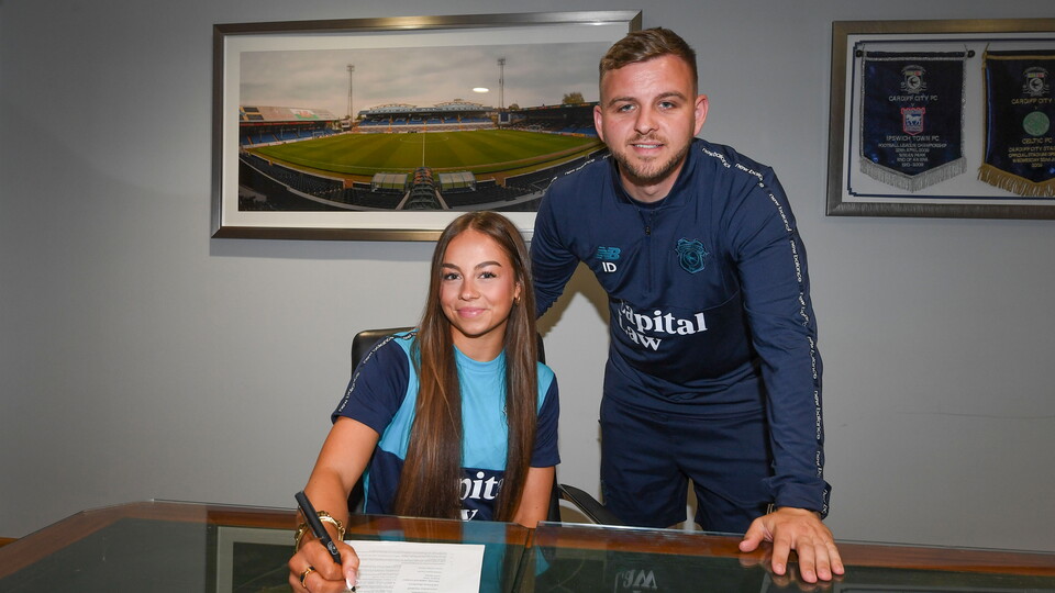 Iain Darbyshire and Maddison Perrott