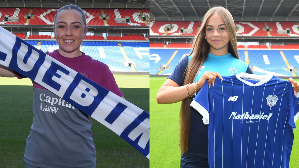 Helen Evans and Maddison Perrott