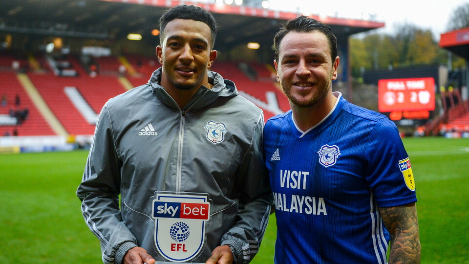 Nathaniel Mendez-Laing and Lee Tomlin pictured...