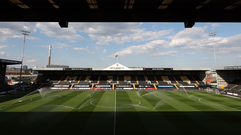 Meadow Lane, home of Notts County...