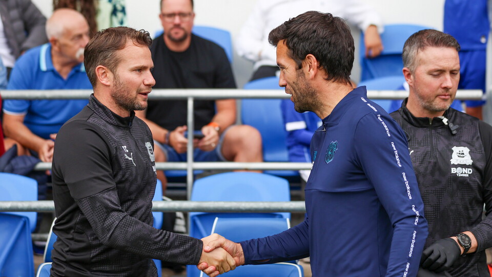 Tom Cleverley and Brian Barry-Murphy