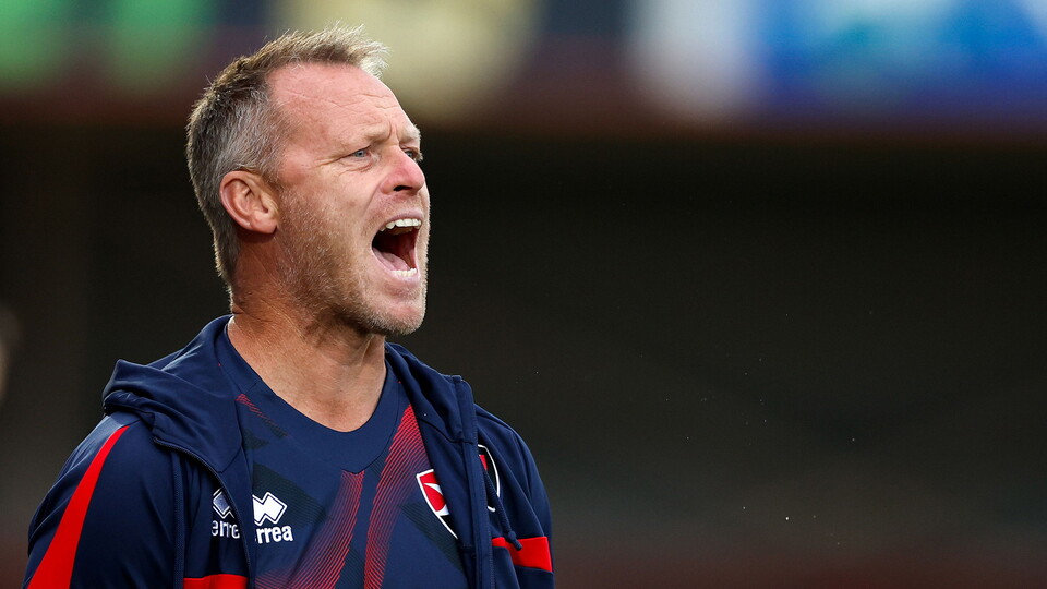 Cheltenham Town boss Michael Flynn.