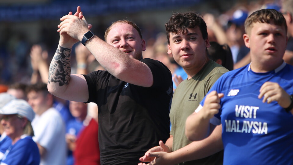 Cardiff City fans