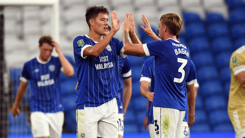 Rubin Colwill and Joel Bagan