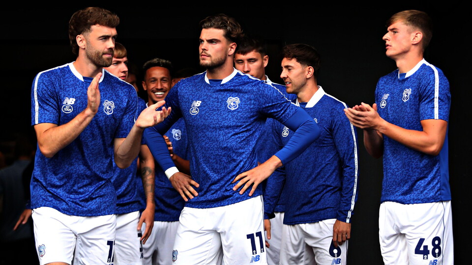 Cardiff City players