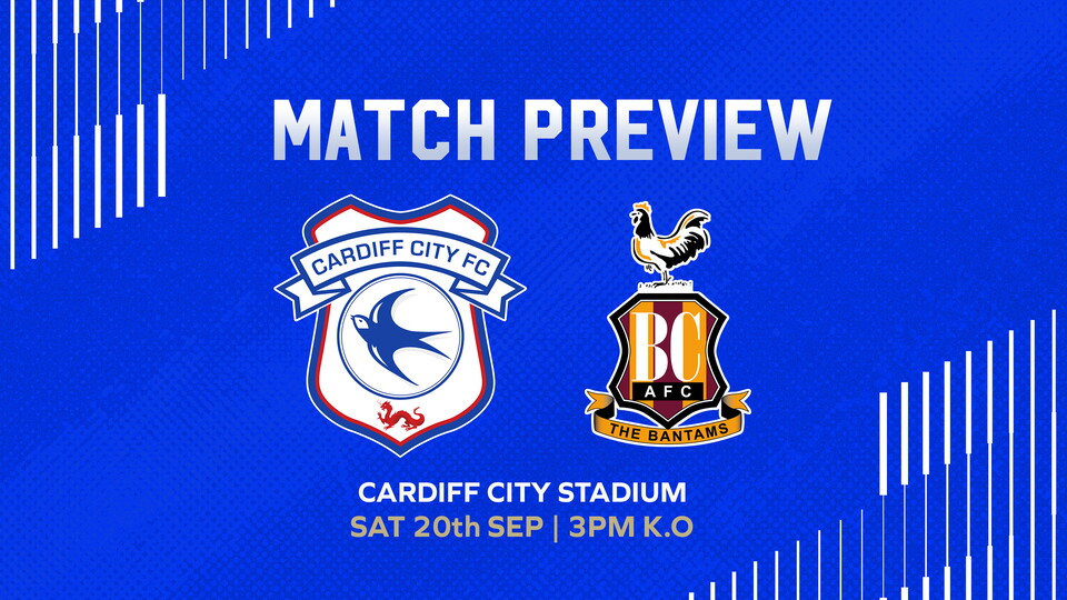 Bradford City visit CCS this weekend.