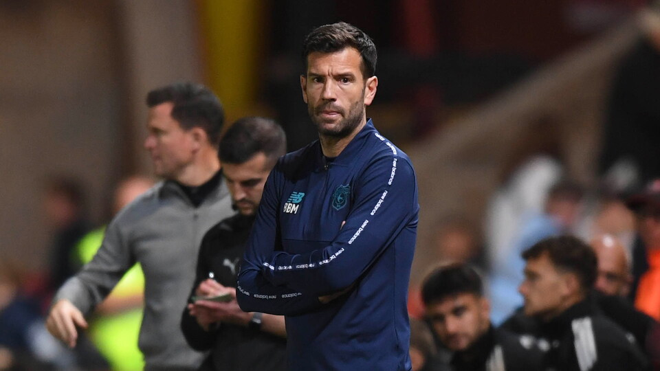 City boss Brian Barry-Murphy on the touchline at CCS.