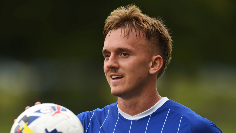 Isaak Davies in action for City.