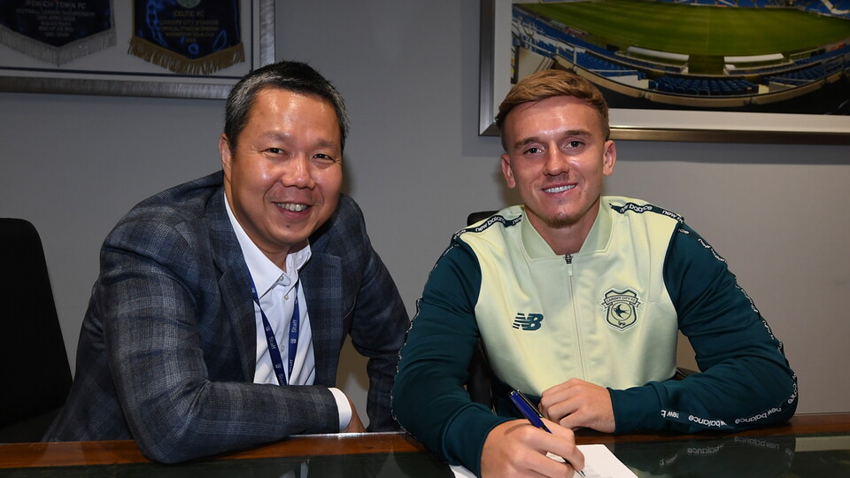 Isaak Davies and City CEO and Executive Director, Ken Choo.