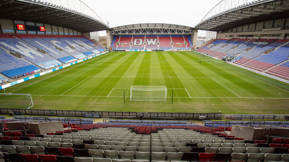 Wigan Athletic's home ground.
