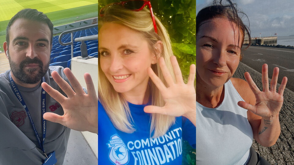 Three of our amazing fundraisers.