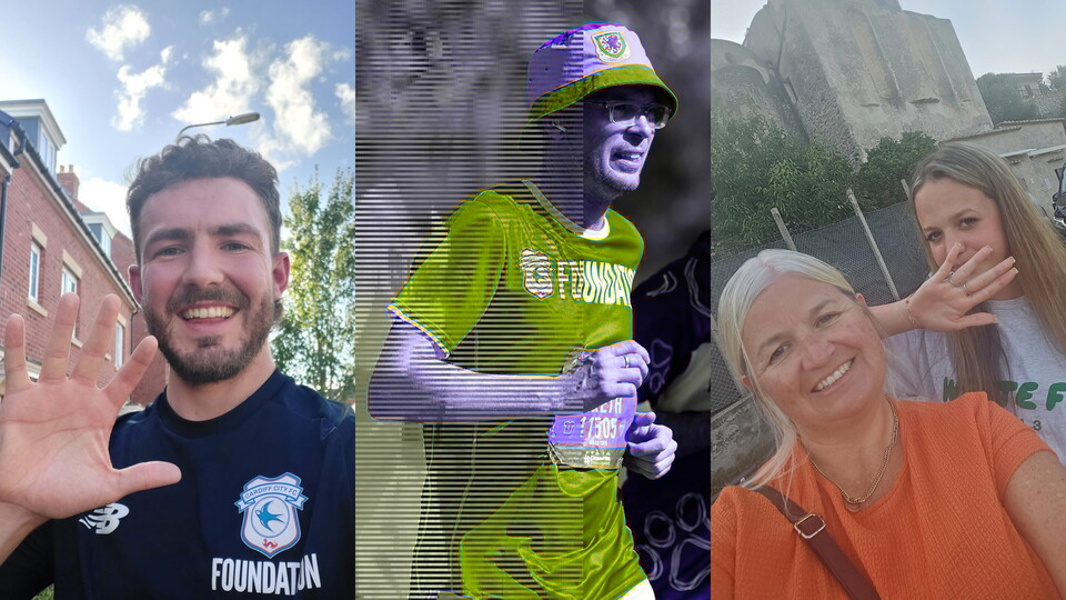 Three of our amazing fundraisers.