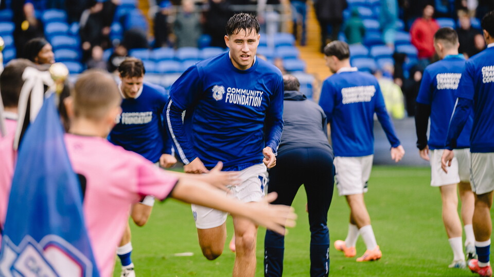 Celebrating Cardiff City FC Community Foundation.