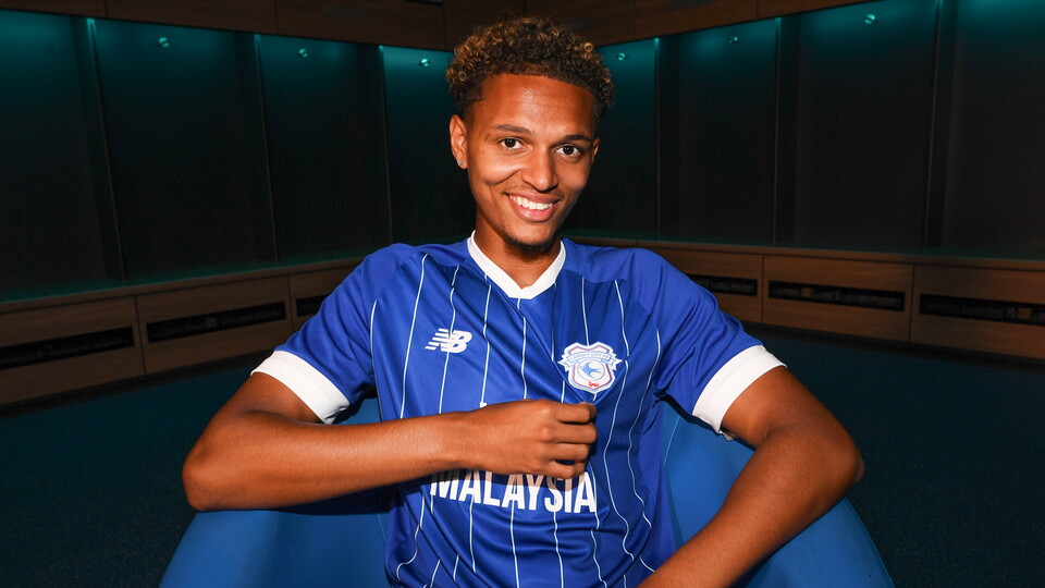 Omari Kellyman in the home dressing room at CCS.