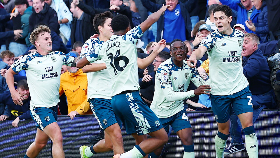 Cardiff City players