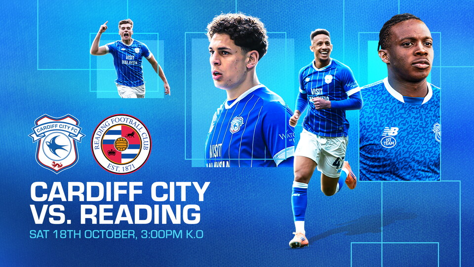 Cardiff City vs. Reading graphic
