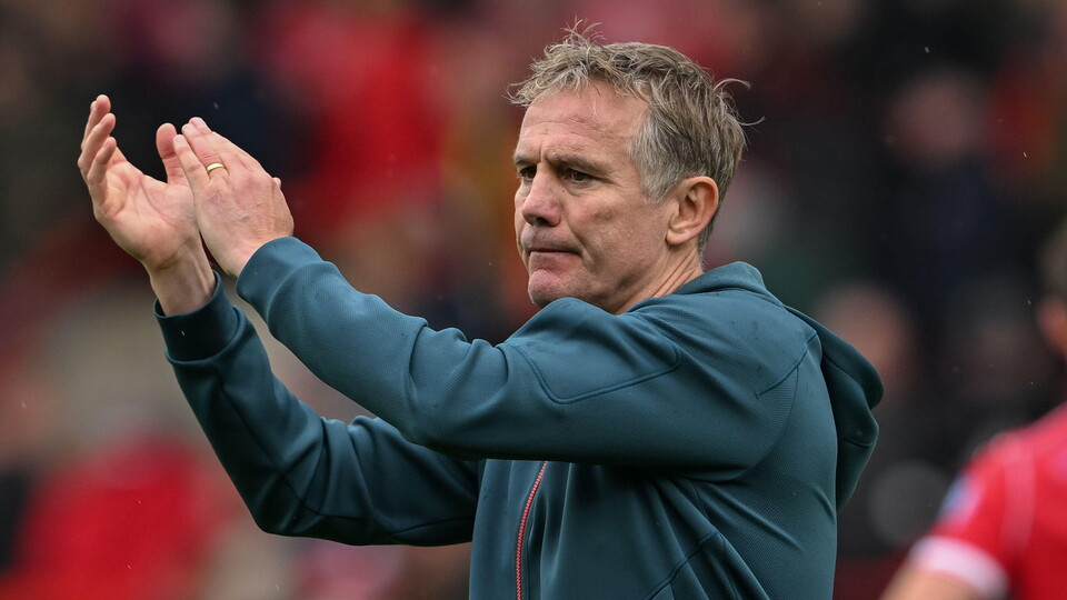 Phil Parkinson, Wrexham manager.