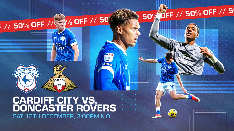 Doncaster Rovers ticket promotion poster