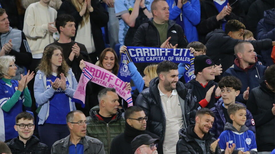 Cardiff City supporters