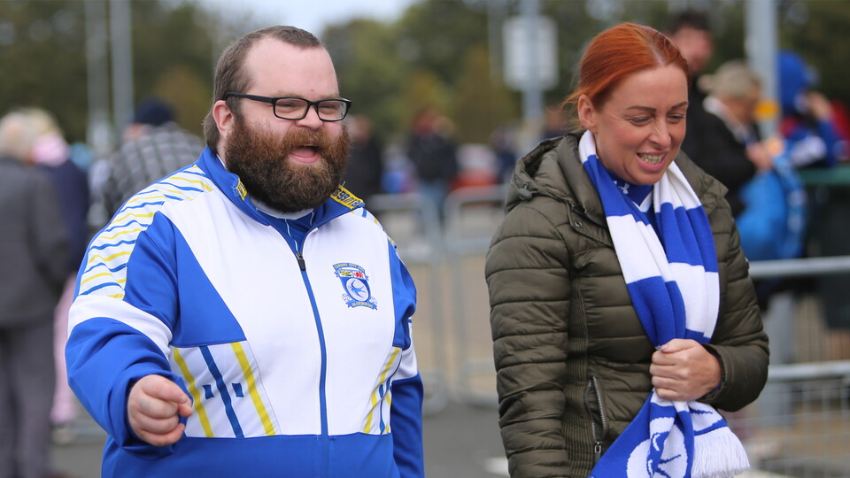 Cardiff City supporters