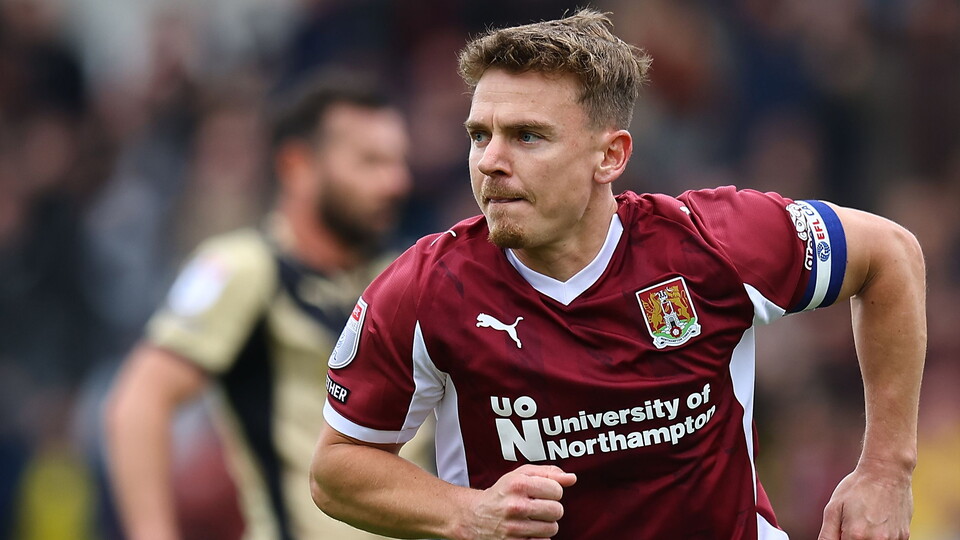Sam Hoskins of Northampton Town.