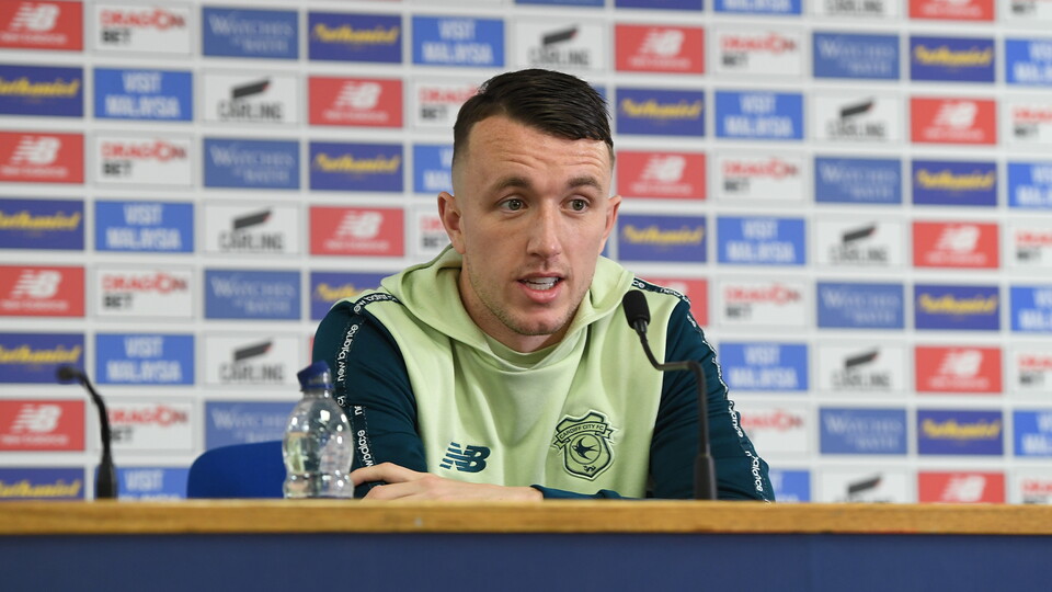 David Turnbull speaks to the press