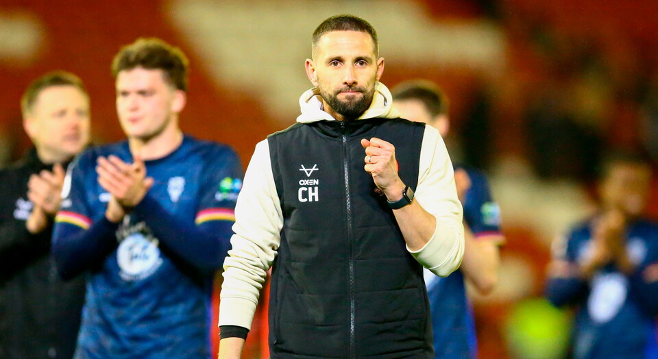Barnsley boss Conor Hourihane.