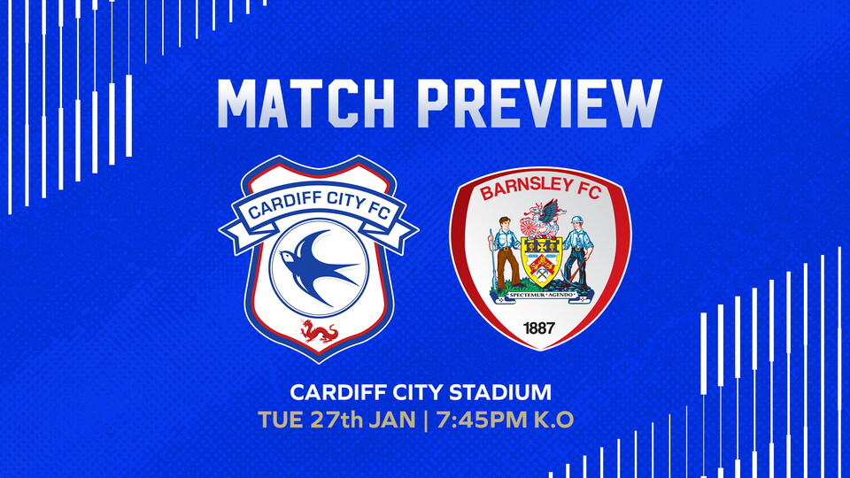 The Bluebirds host the Tykes on Tuesday evening.