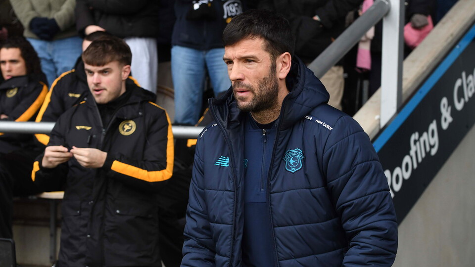 Brian Barry-Murphy on the touchline