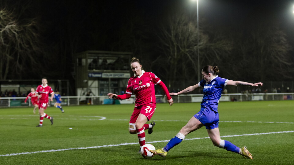 Cardiff City FC Women play in the Genero Adran Cup Final.