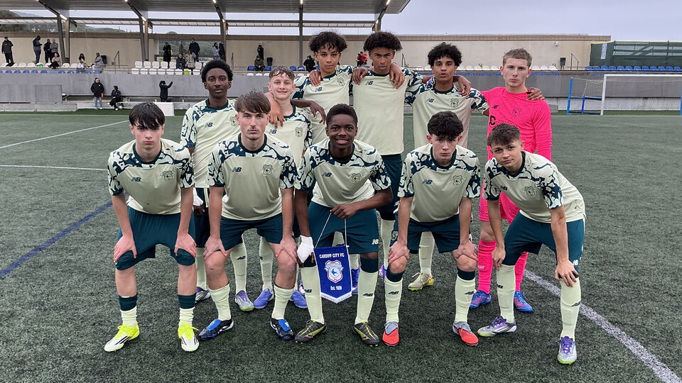Cardiff City's U16 squad
