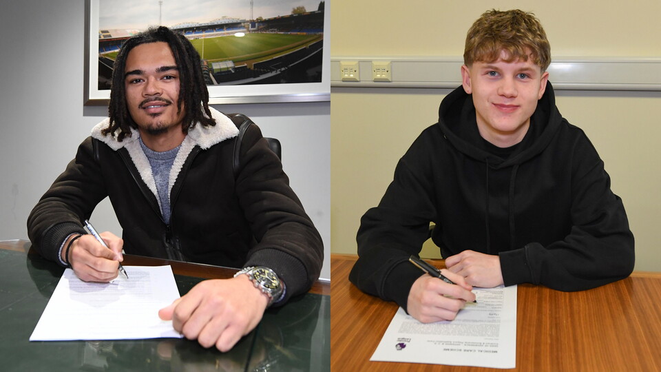 Herbie James and Isaac Davies