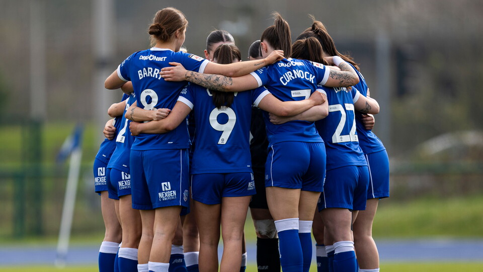 The Bluebirds before their match with Swansea City.